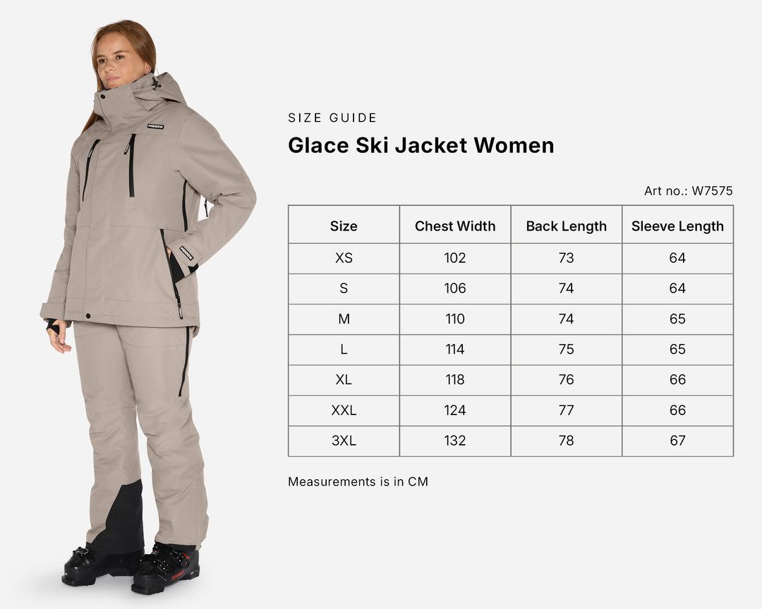 Size Guide - Skjacket Women