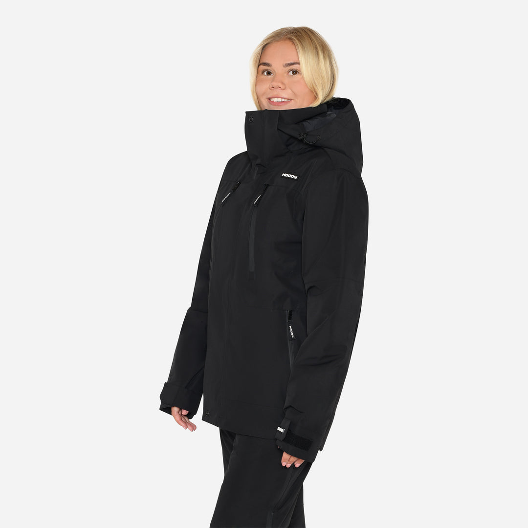 Glace Skijakke Herre - Charcoal Black