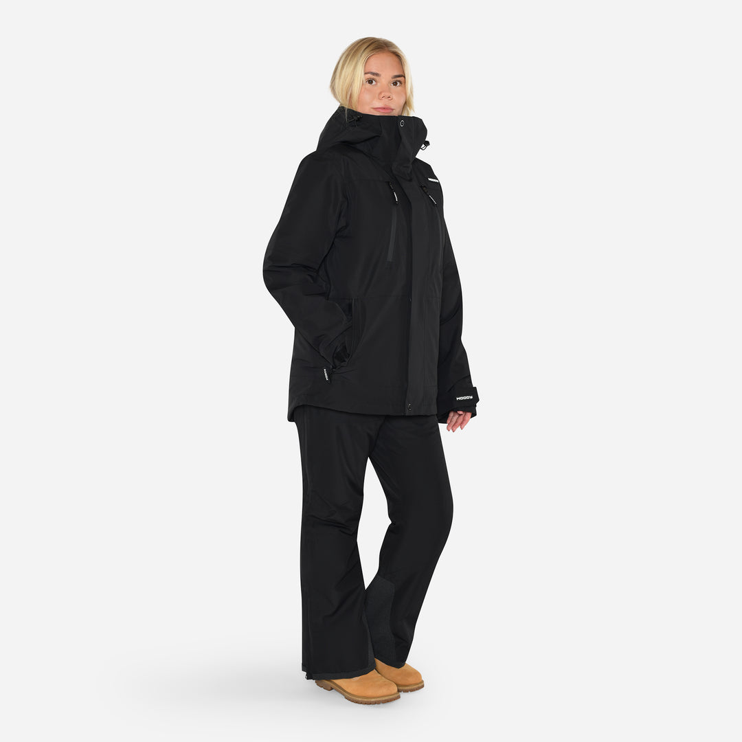 Glace Skijakke Herre - Charcoal Black