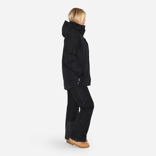 Glace Skijakke Herre - Charcoal Black
