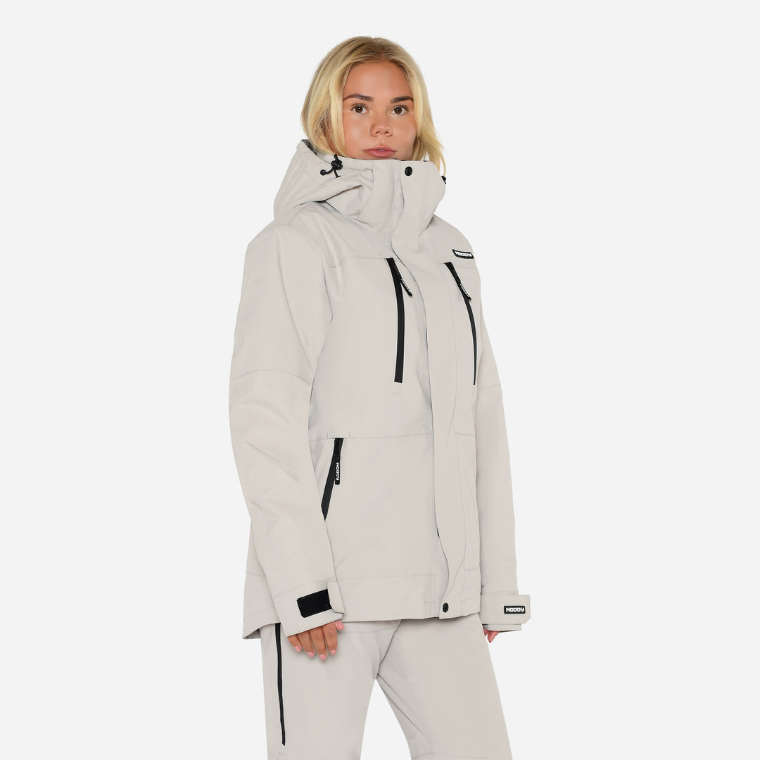 Glace Skijakke Herre - Silver Grey