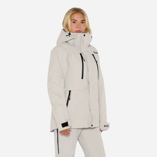 Glace Skijakke Herre - Silver Grey