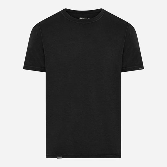 Merino T-Shirt - Charcoal Black