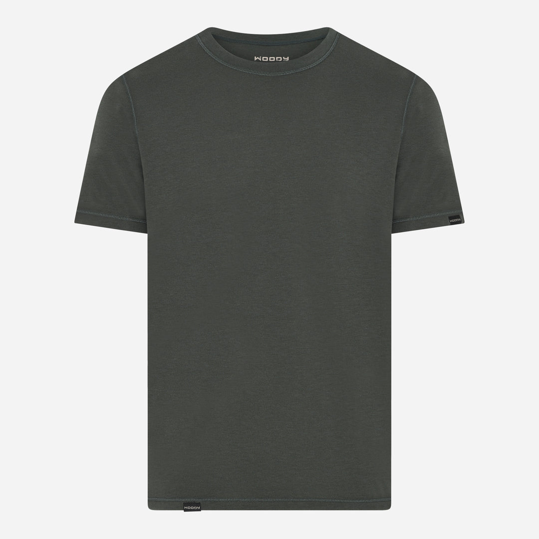 Merino T-Shirt - Pine Shadow