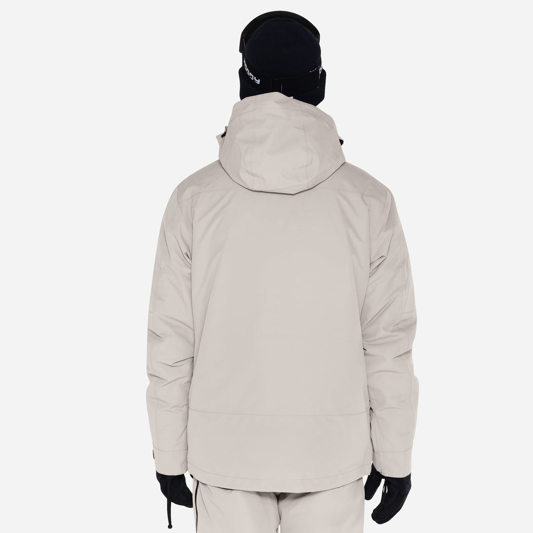 Skijakke til mænd, Grå, produktfoto 3  #color_silver-grey