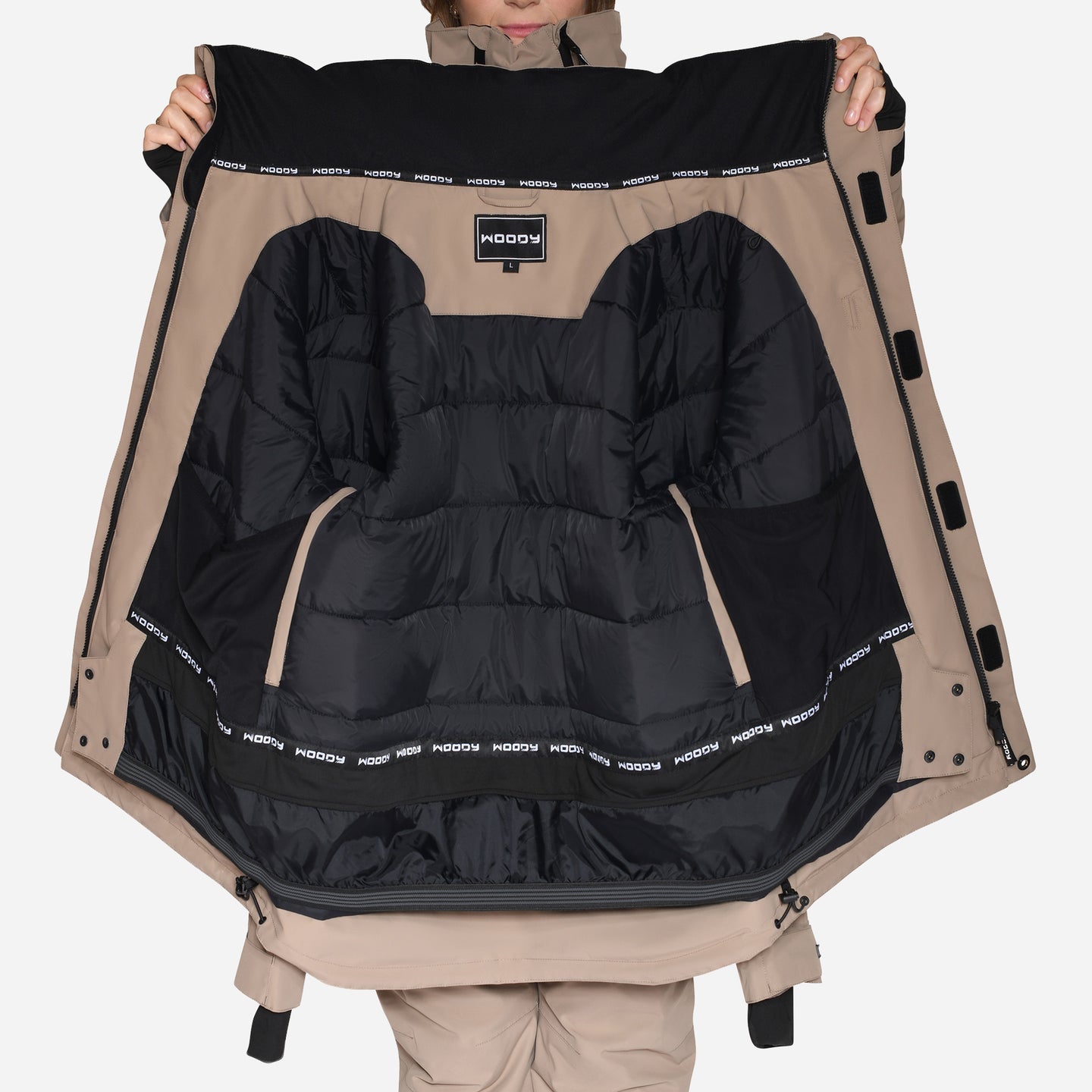 Detalje - Skijakke, skianorak, snefang