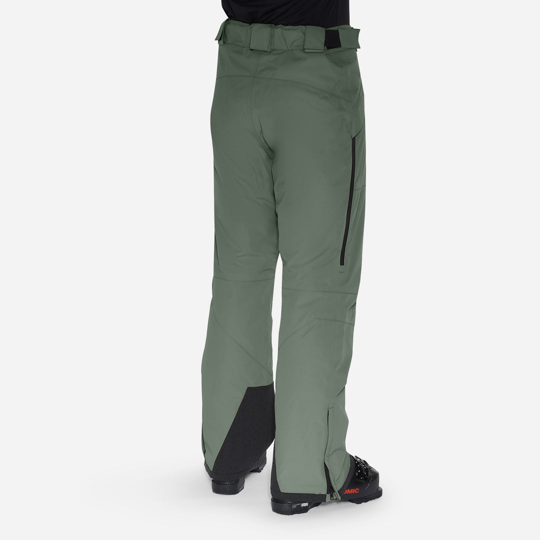 Skibukser til mænd, Mørk Oliven, produktfoto. Side 2 #color_dark-olive