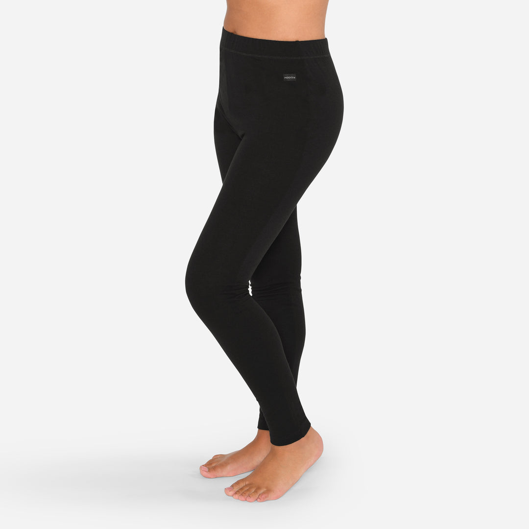 Merino Base Layer Bukser Dame - Charcoal Black