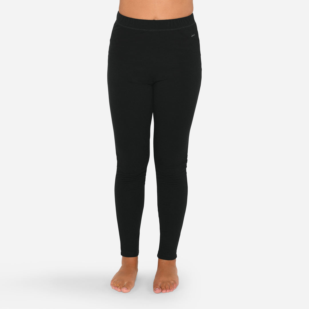 Merino Base Layer Bukser Dame - Charcoal Black