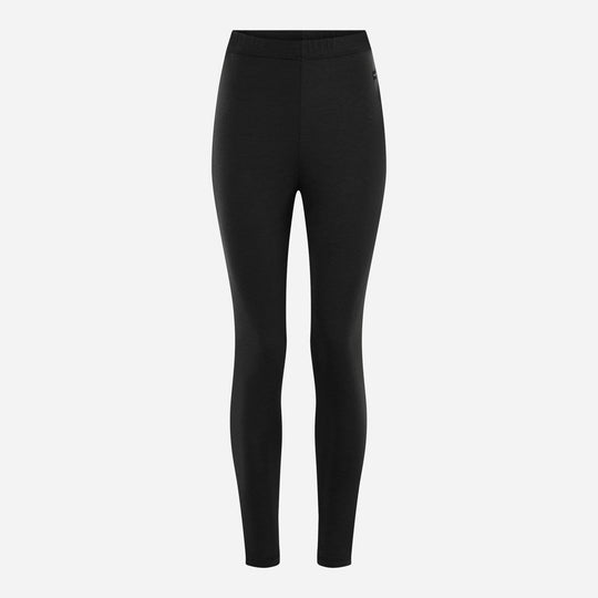 Merino Base Layer Bukser Dame - Charcoal Black