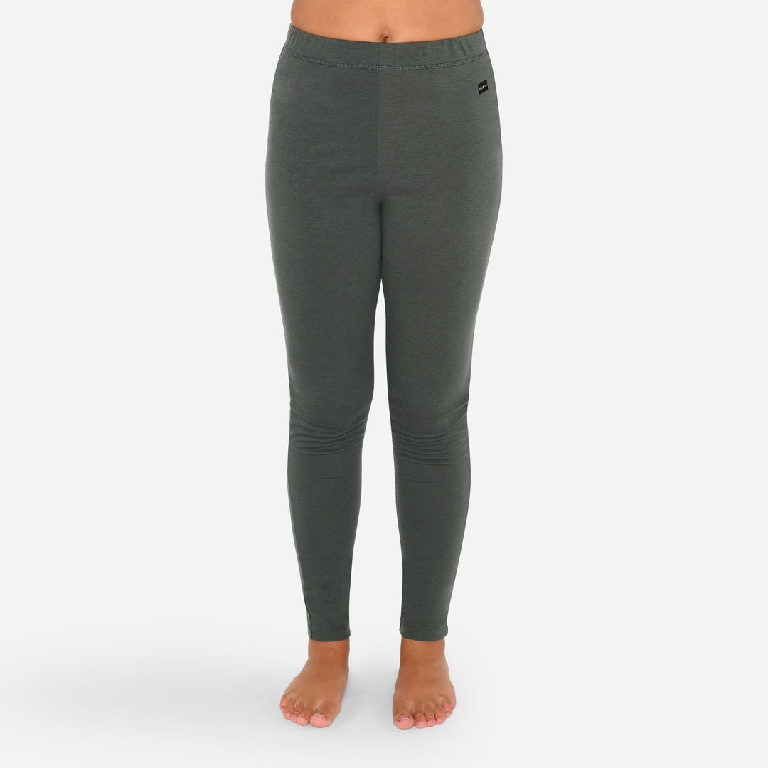 Merino Base Layer Bukser Dame - Pine Shadow