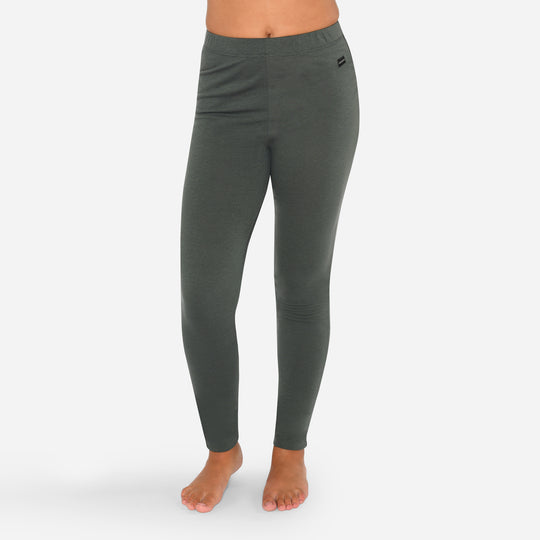 Merino Base Layer Bukser Dame - Pine Shadow