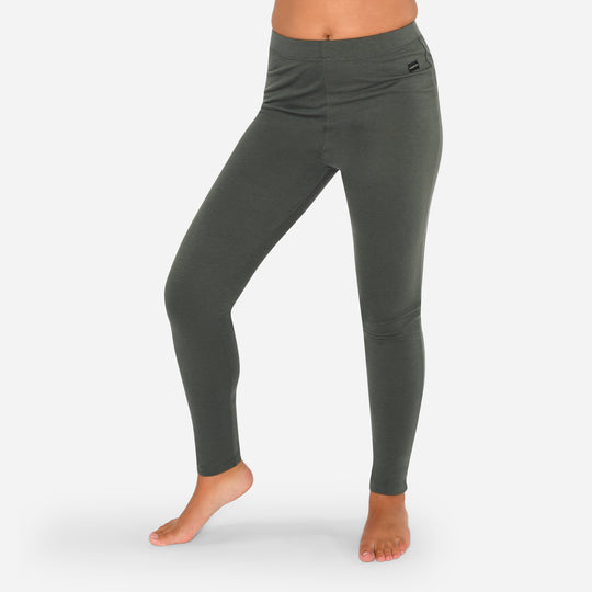 Merino Base Layer Bukser Dame - Pine Shadow