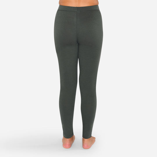 Merino Base Layer Bukser Dame - Pine Shadow