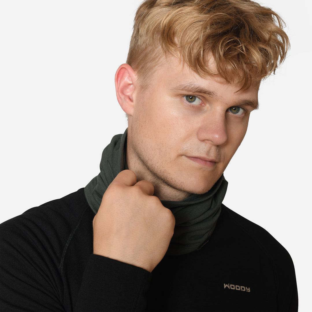 Merino Neck Gaiter - Pine Shadow