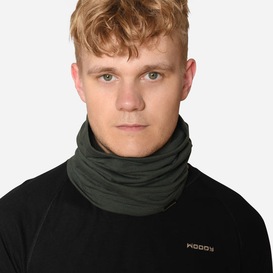 Merino Neck Gaiter - Pine Shadow