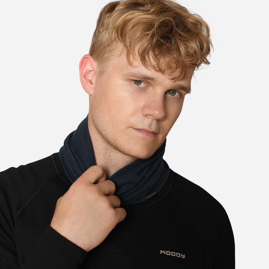 Merino Halsedisse - Eclipse Blue