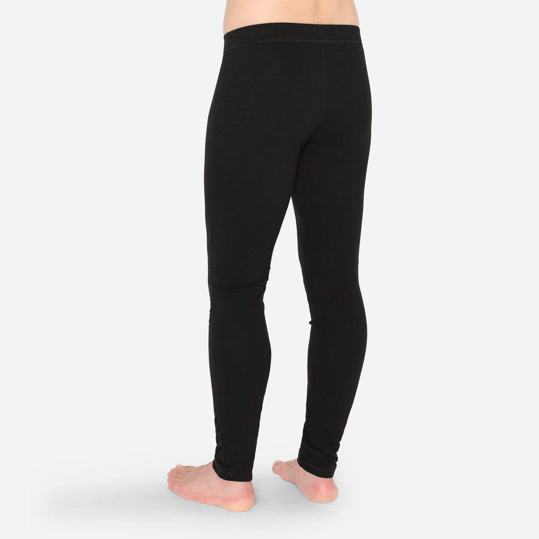 Merino Base Layer Bukser Herre - Charcoal Black