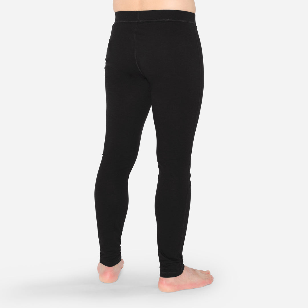 Merino Base Layer Bukser Herre - Charcoal Black
