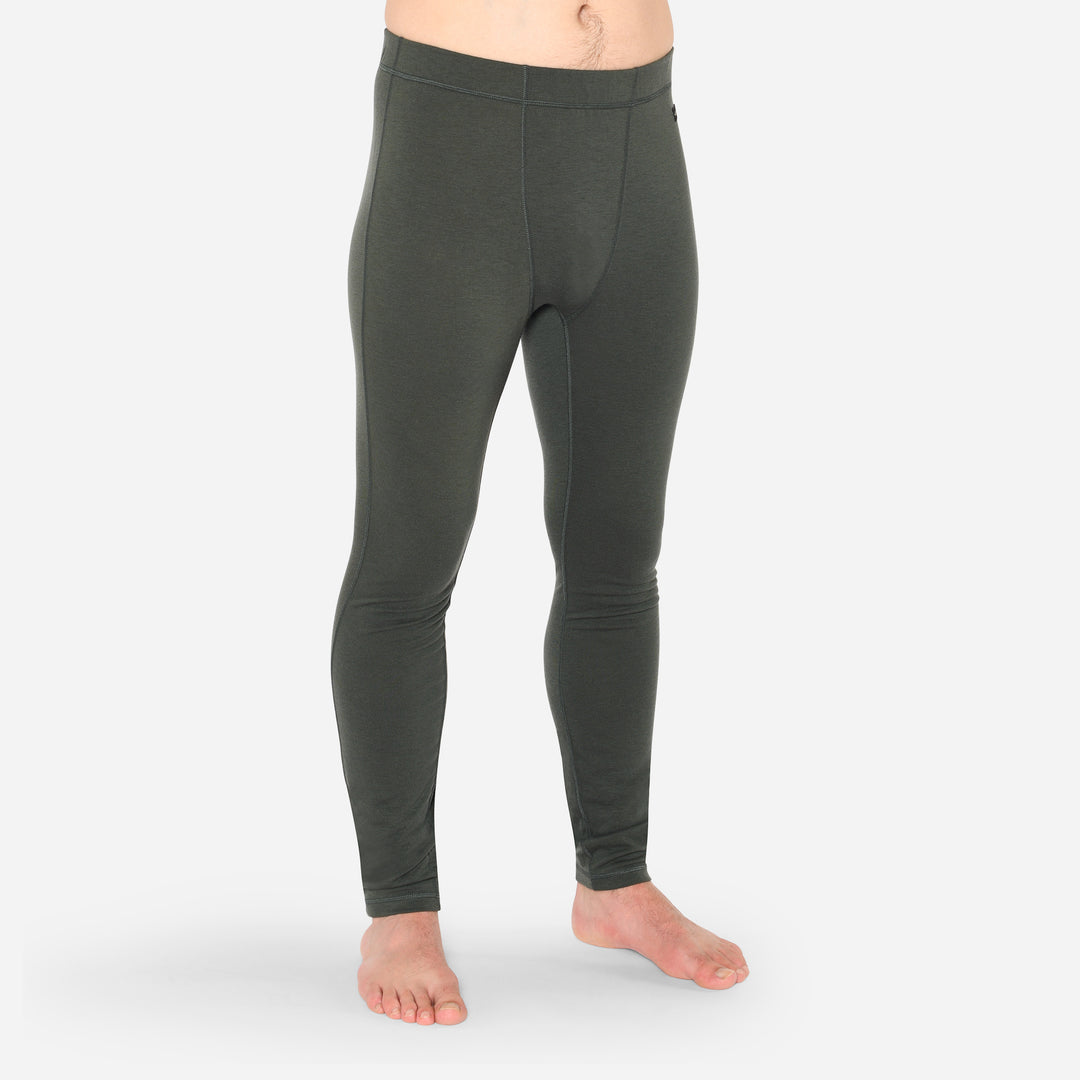 Merino Base Layer Pants Men - Pine Shadow