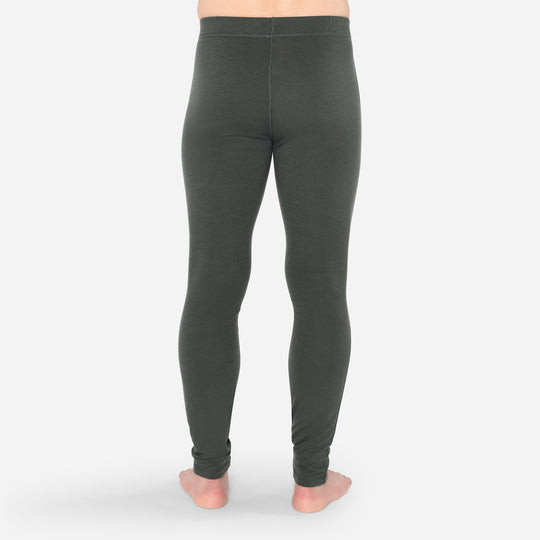 Merino Base Layer Pants Men - Pine Shadow