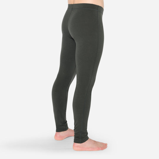 Merino Base Layer Pants Men - Pine Shadow