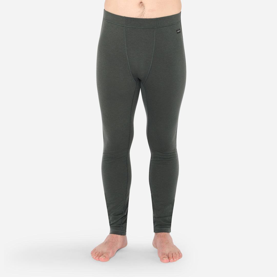 Merino Base Layer Pants Men - Pine Shadow
