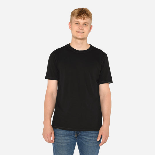 Merino T-Shirt - Charcoal Black