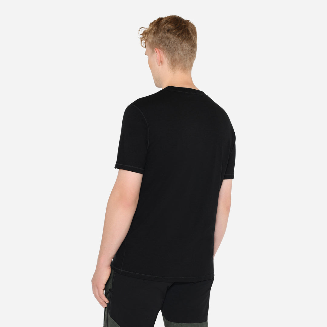 Merino T-Shirt - Charcoal Black