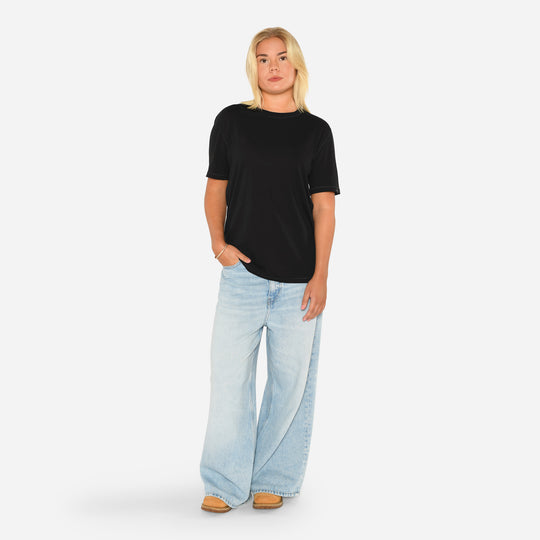 Merino T-Shirt - Charcoal Black