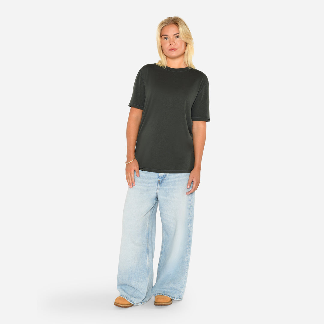Merino T-Shirt - Pine Shadow