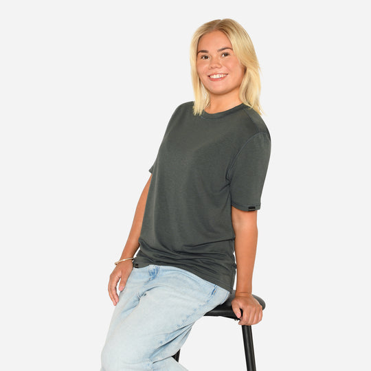 Merino T-Shirt - Pine Shadow