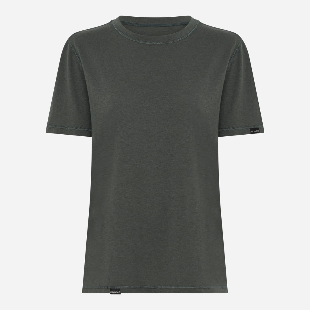 Merino T-Shirt - Pine Shadow