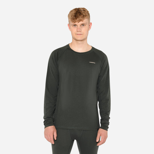 Merino Langærmet Base Layer Herre - Pine Shadow