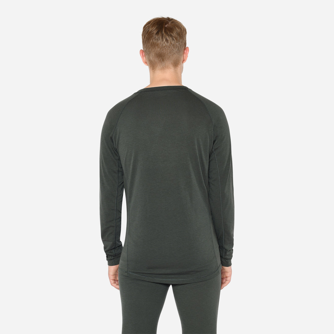 Merino Langærmet Base Layer Herre - Pine Shadow