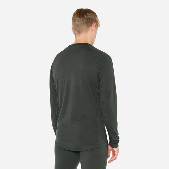 Merino Langærmet Base Layer Herre - Pine Shadow