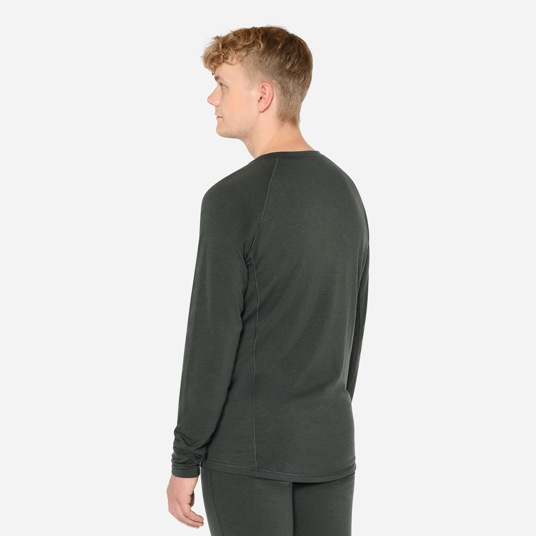 Merino Langærmet Base Layer Herre - Pine Shadow