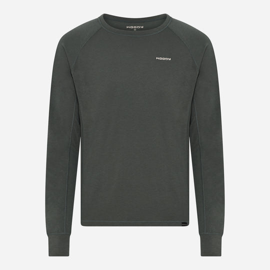 Merino Langærmet Base Layer Herre - Pine Shadow
