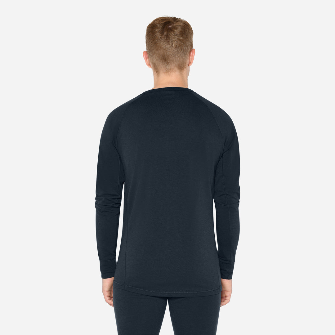 Merino Langærmet Base Layer Herre - Eclipse Blue