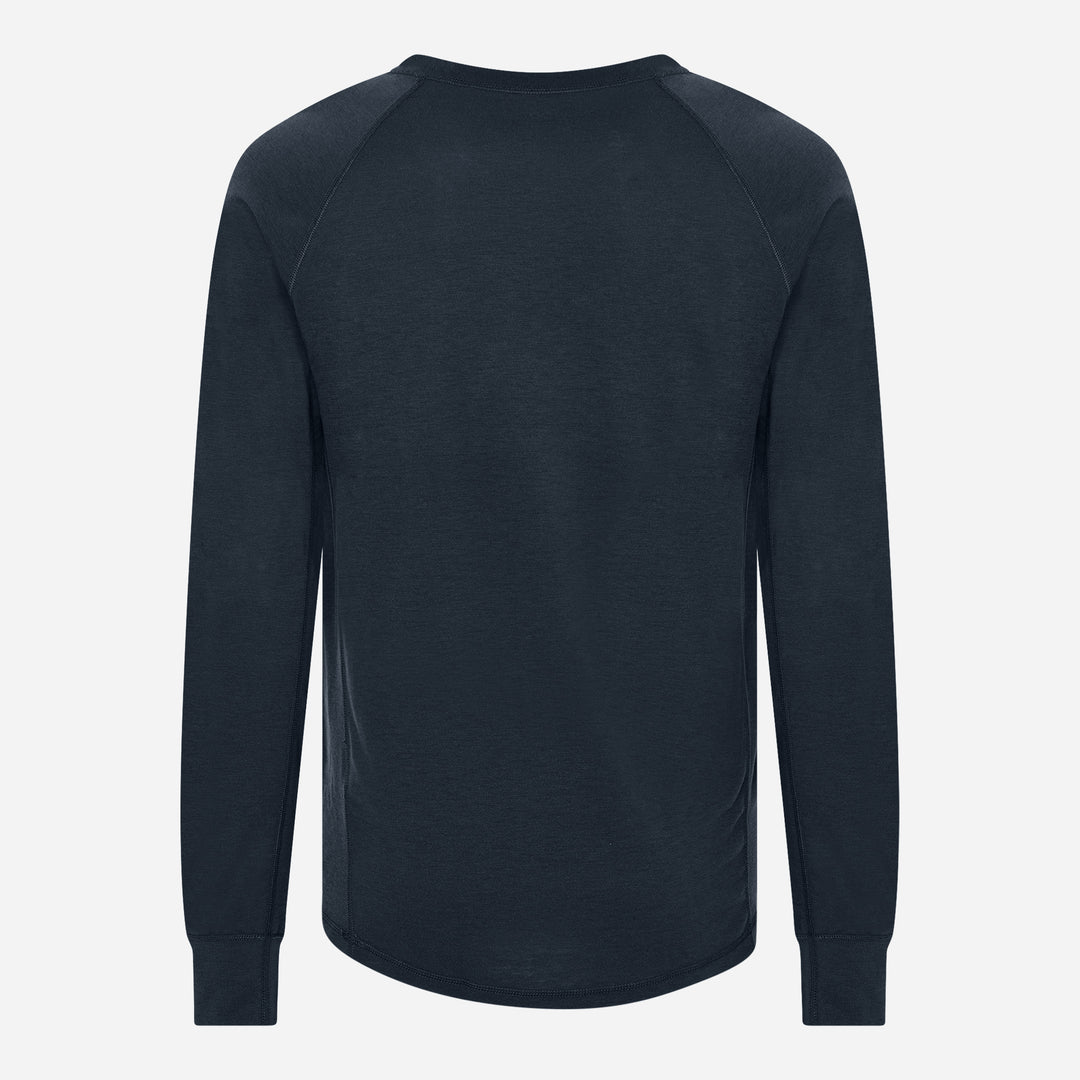 Merino Langærmet Base Layer Herre - Eclipse Blue