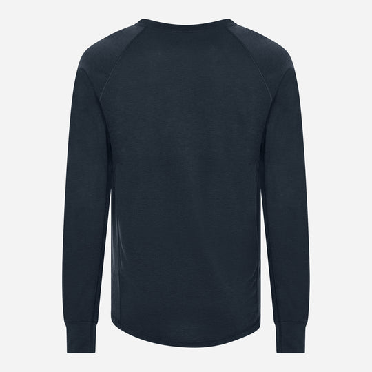 Merino Langærmet Base Layer Herre - Eclipse Blue