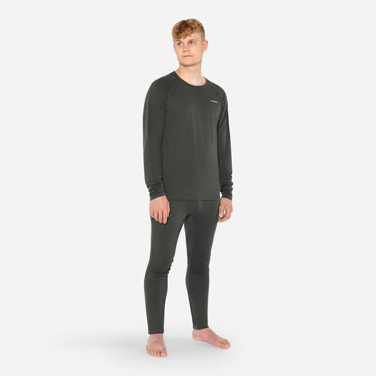 Merino Langærmet Base Layer Herre - Pine Shadow