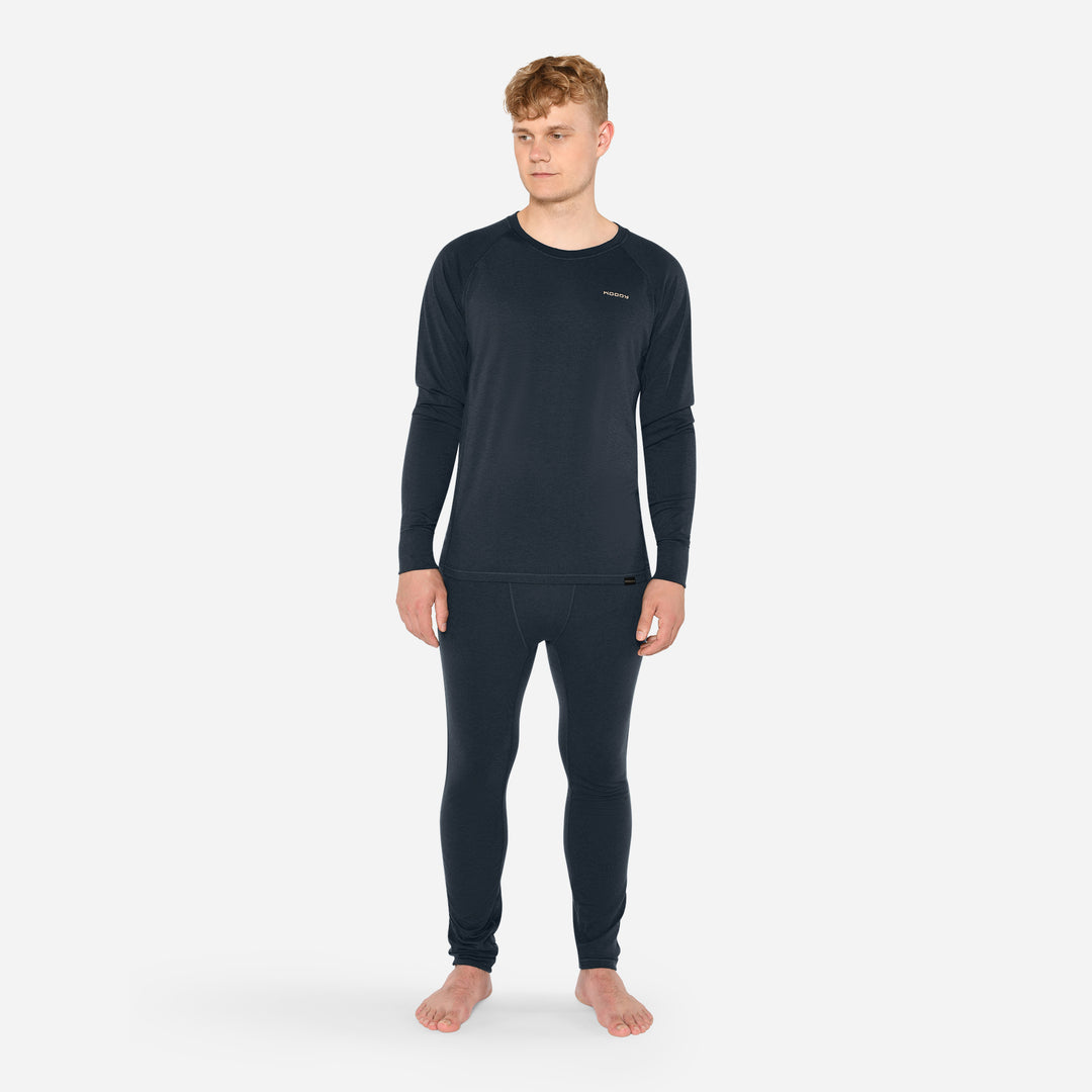 Merino Base Layer Pants Men - Eclipse Navy