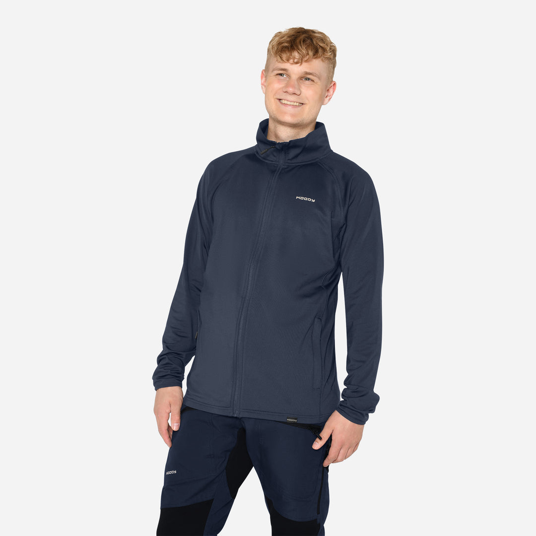 Midlayer Fleece Full Zip - Eclipse Blue