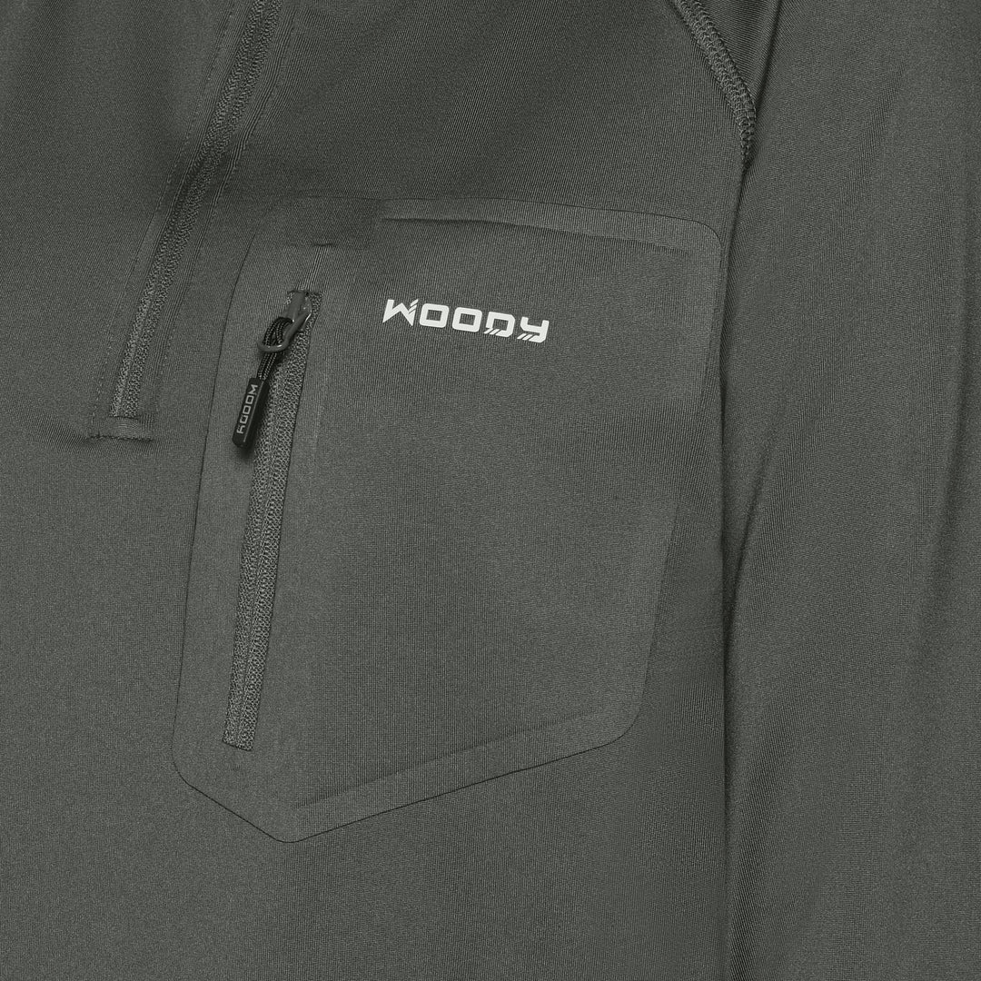 Midlayer Fleece Half Zip - Pine Shadow