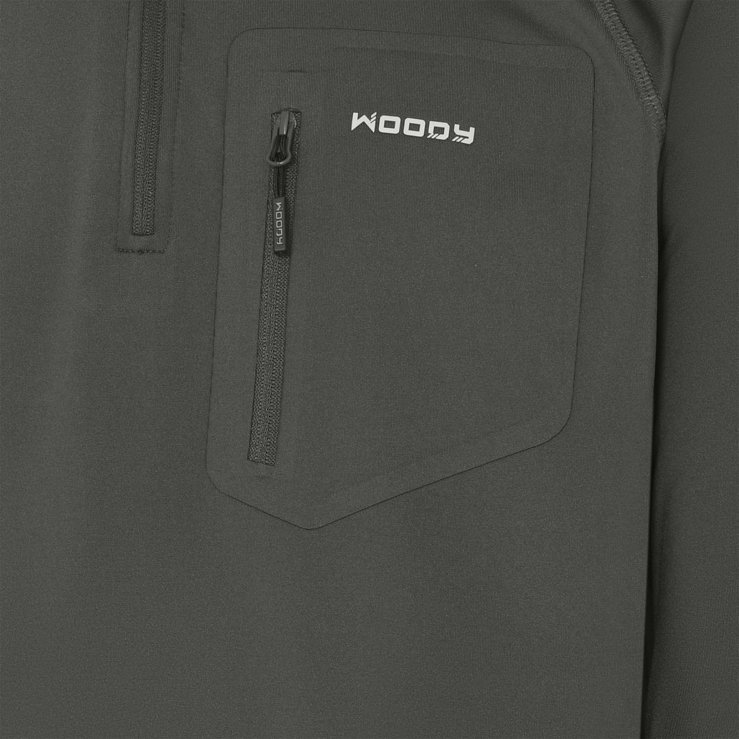 Midlayer Fleece Half Zip - Pine Shadow