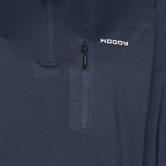 Midlayer Fleece Half Zip - Eclipse Blue