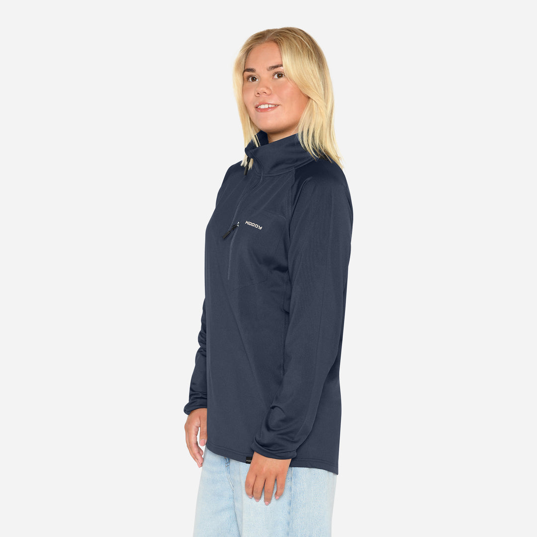 Midlayer Fleece Half Zip - Eclipse Blue