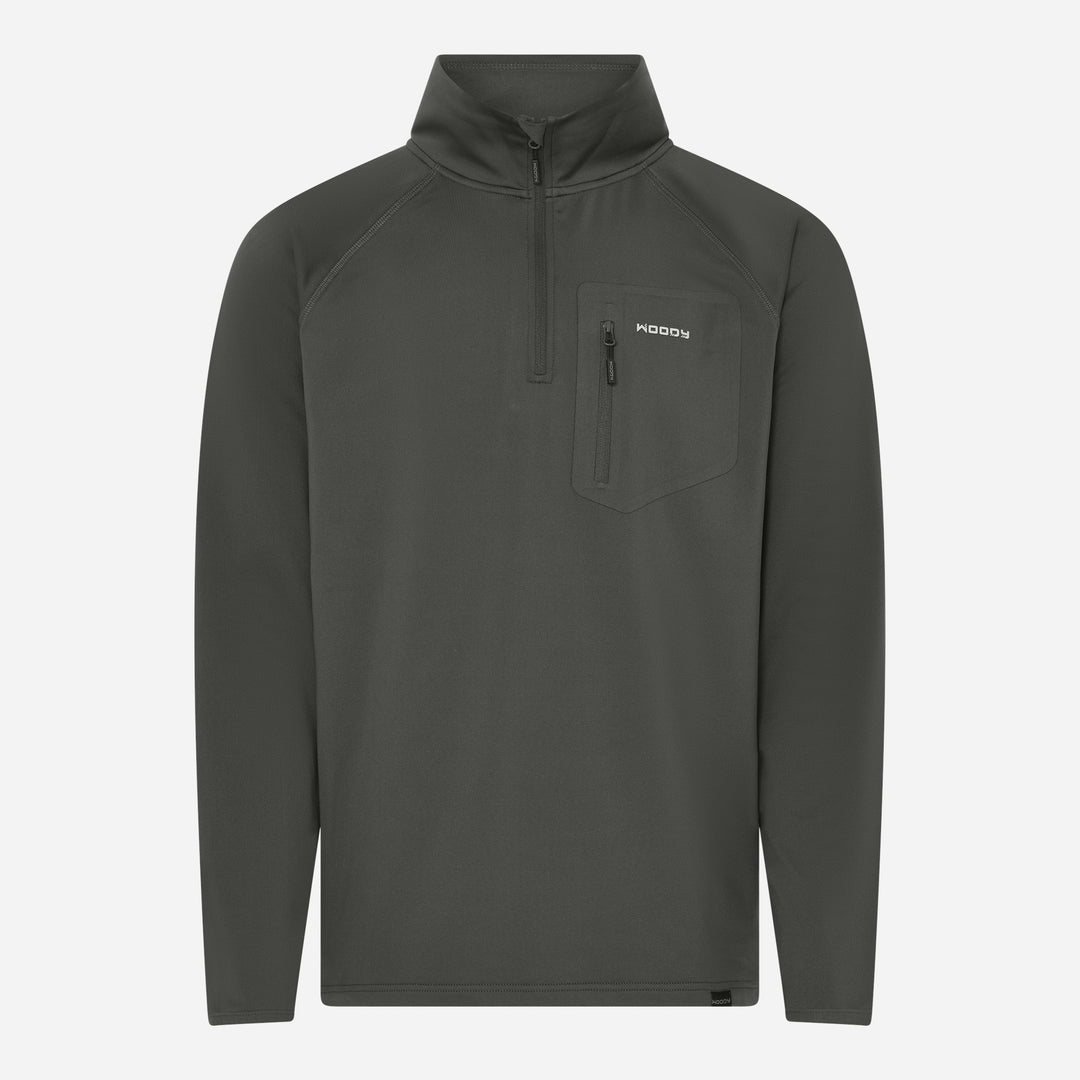 Midlayer Fleece Half Zip - Pine Shadow