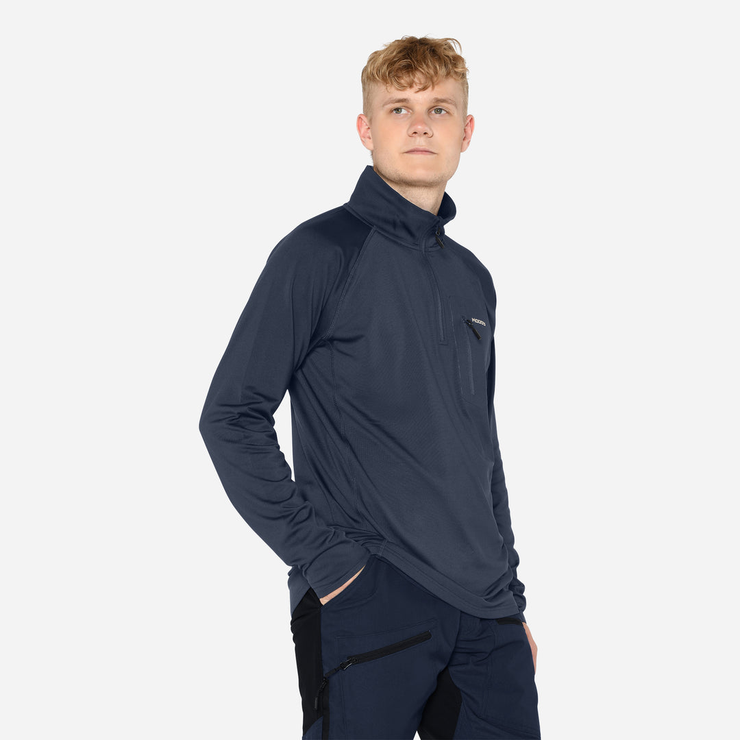Midlayer Fleece Half Zip Men - Eclipse Navy